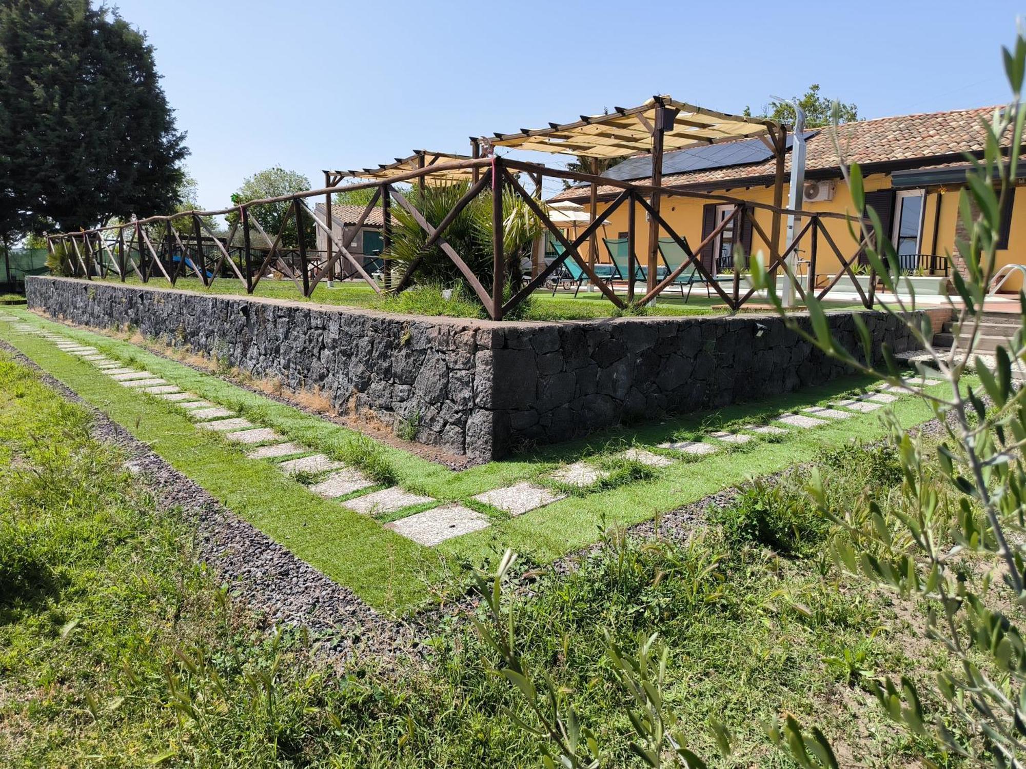 Villa Egle Belpasso, Villa Vacanza Con Piscina Kültér fotó