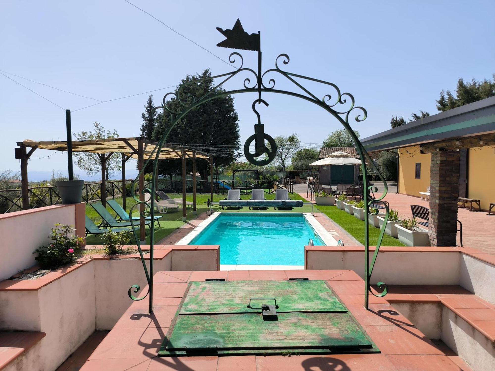 Villa Egle Belpasso, Villa Vacanza Con Piscina Kültér fotó
