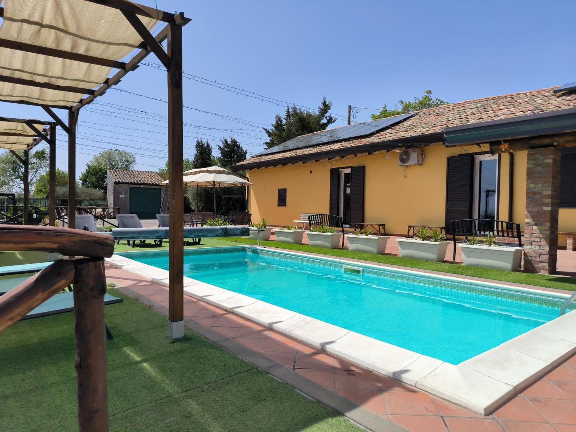 Villa Egle Belpasso, Villa Vacanza Con Piscina Kültér fotó