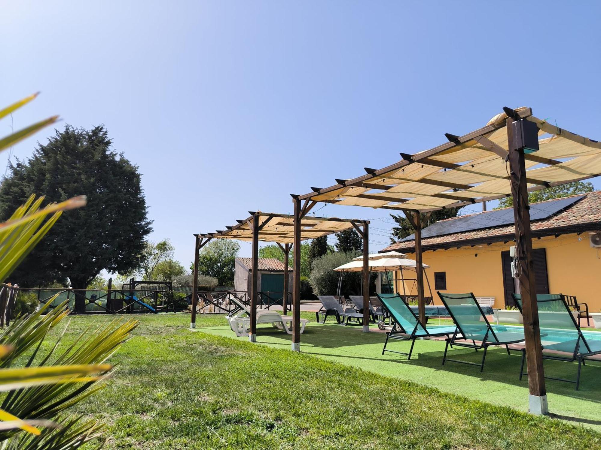 Villa Egle Belpasso, Villa Vacanza Con Piscina Kültér fotó